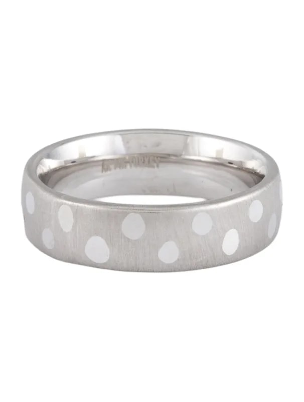 14K Polka Dot Wedding Band — Jewelry — resale