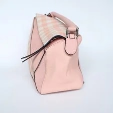 Loewe Puzzle Medium Gingham Check Top Handle Crossbody 4