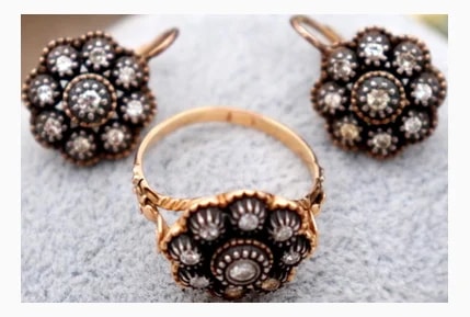 and Set in 19.2k With Setting, Set of 3 2