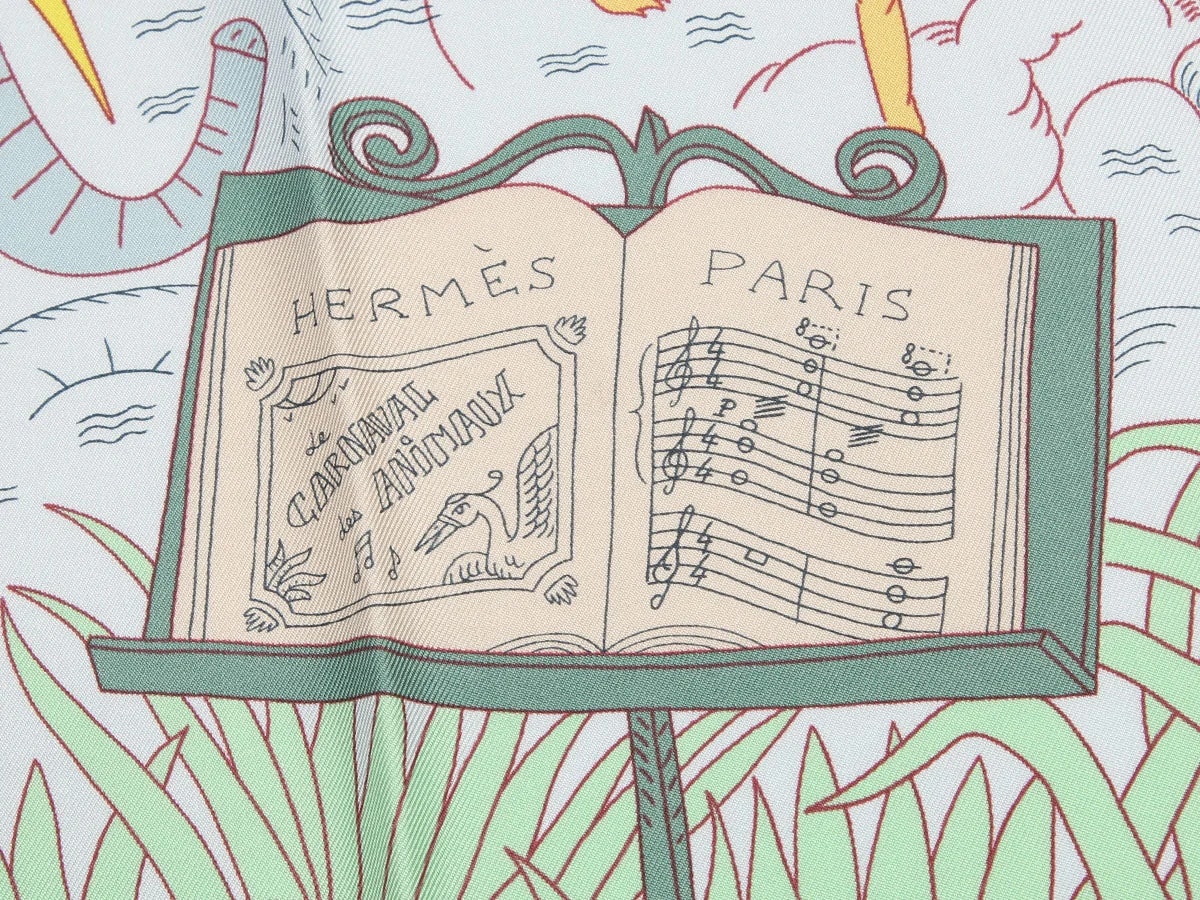 Hermès le Carnaval des Animaux Scarf 90cm 2