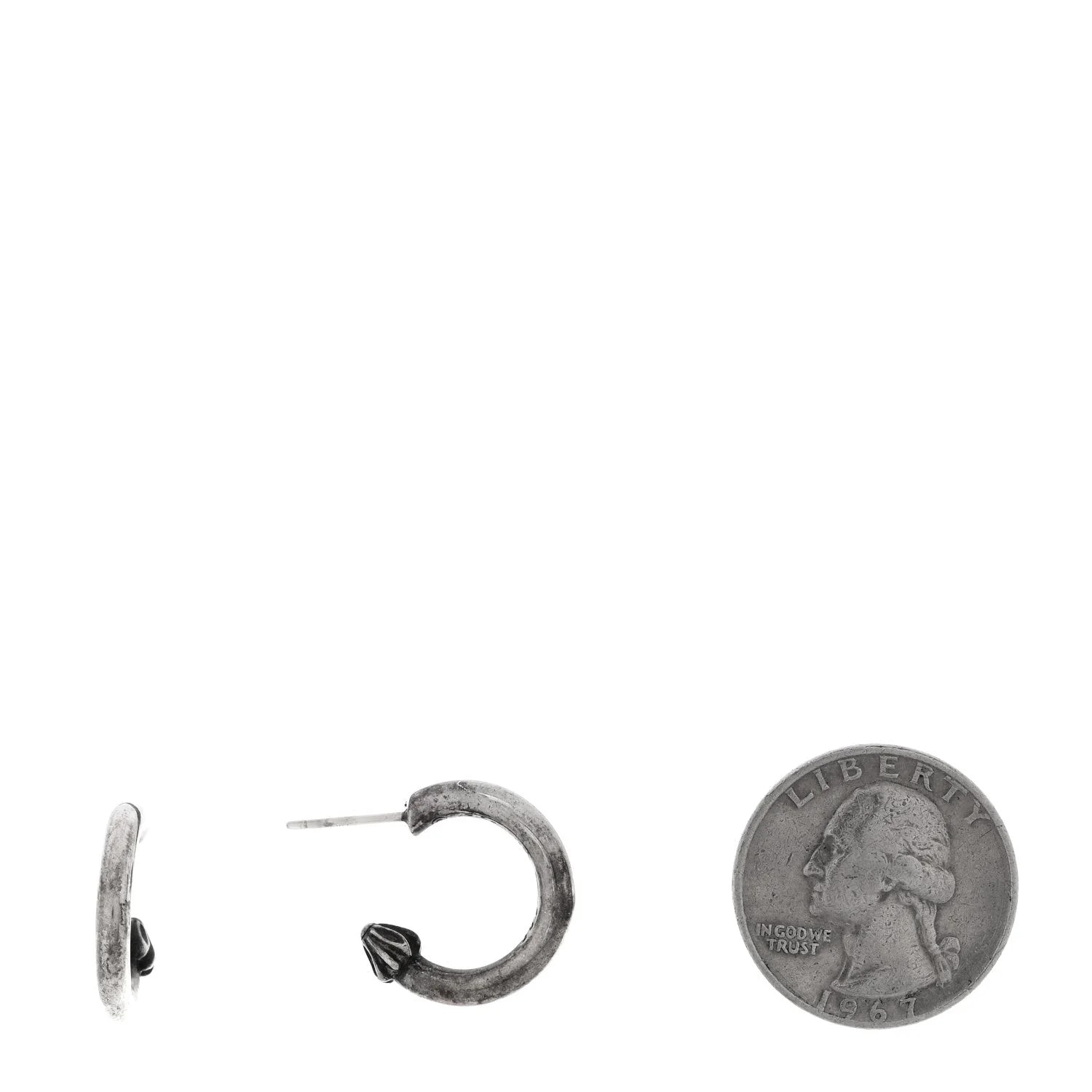 Plain Hoop Earrings 2