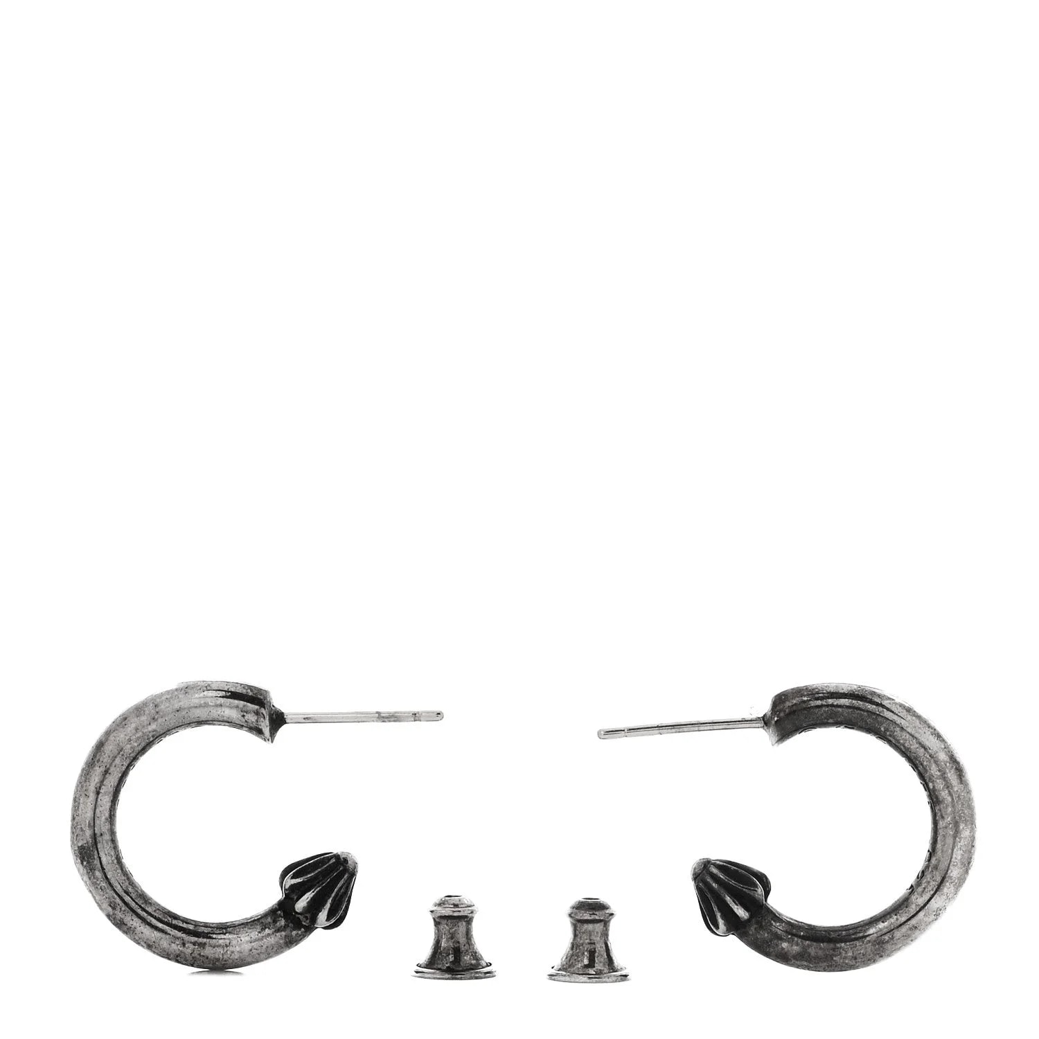 Plain Hoop Earrings 3