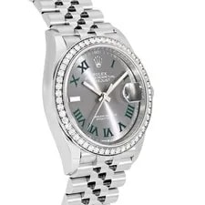 Rolex Datejust 36 126284RBR Slate / Green Roma Dial 3