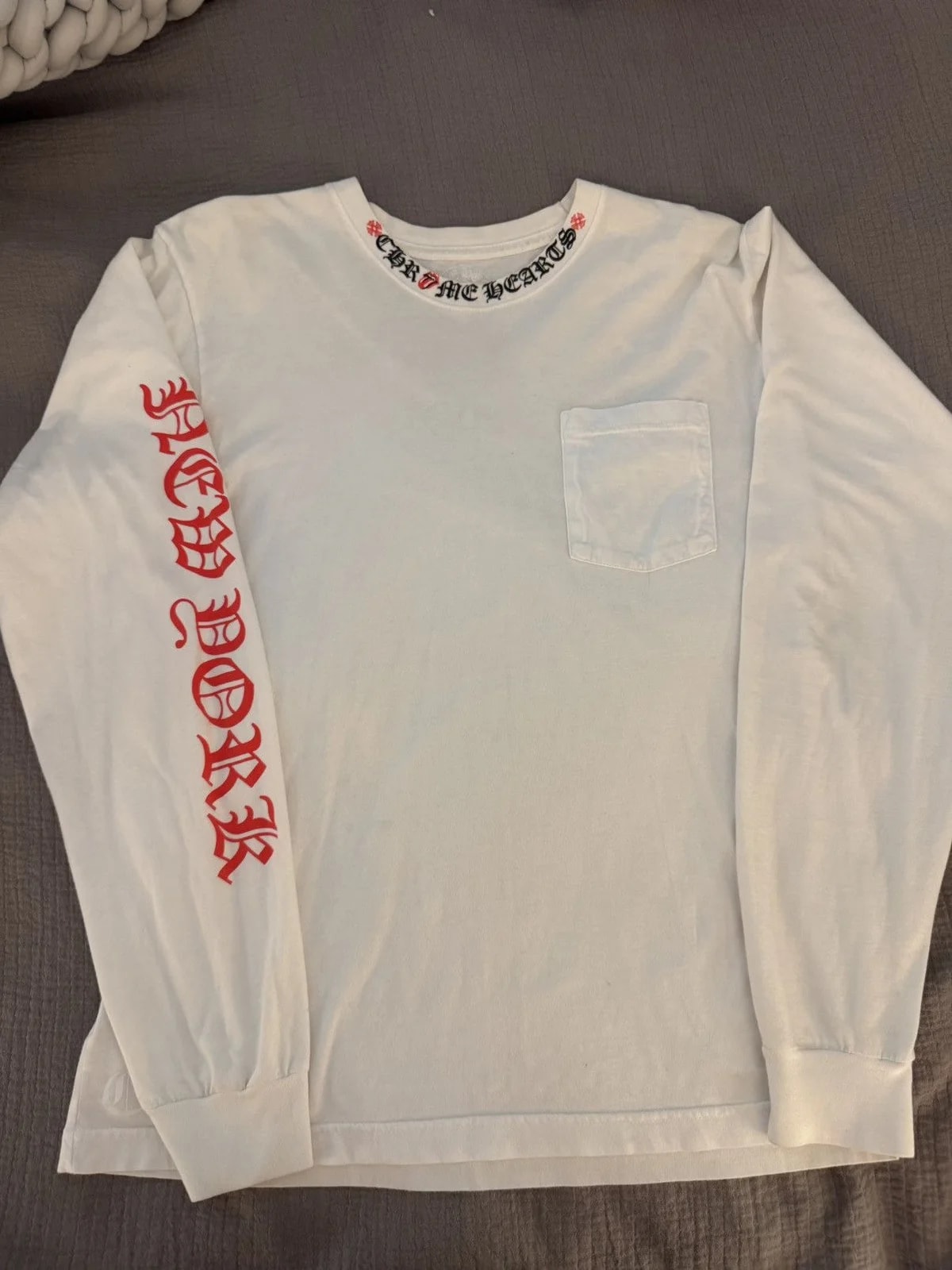 Chrome Hearts — Hearts Rolling Stones Tee — streetwear — resale