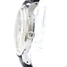 IWC Schaffhausen Stainless Steel Leather Dress Manual Winding 4
