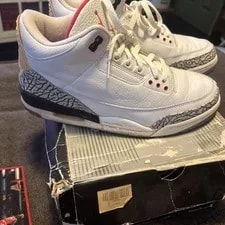 2003 Air Jordan 3 III Retro Size 11 136064-102 3