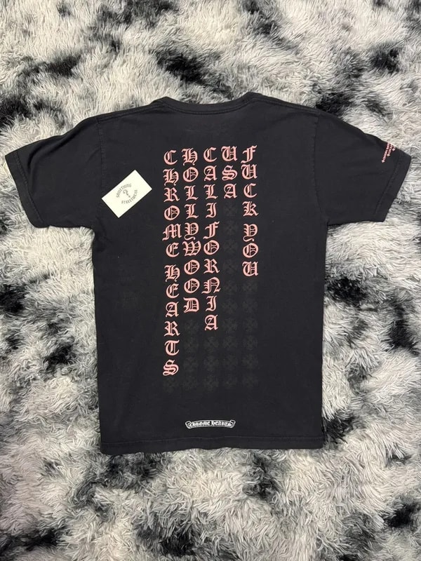 Chrome Hearts — Hearts Hollywood California Tee — streetwear — resale
