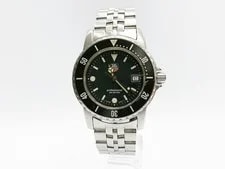 TAG Heuer Professional 200m Quartz ’s Black Dial From Japan 2