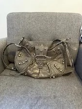 Balenciaga — Balenciaga Medium Cagole Embossed — Handbag — resale