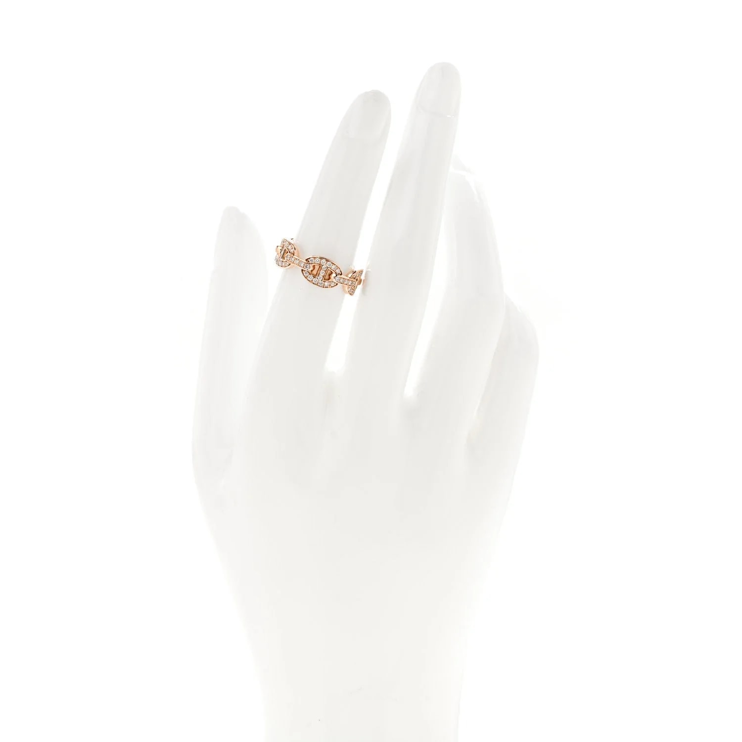 18K Rose Gold d'Ancre Enchainee 52 6 2