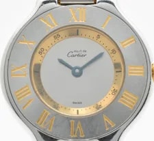 Cartier — [Near 】Cartier Must de 21 Roman 31mm Qz From Japan — Watch — resale