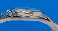 Omega DeVille Prestige Chronometer 18K Gold SS Silver Dial - 4300.31 2