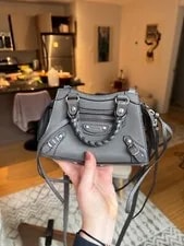 Balenciaga Dark Grained Neo Classic Mini City 4