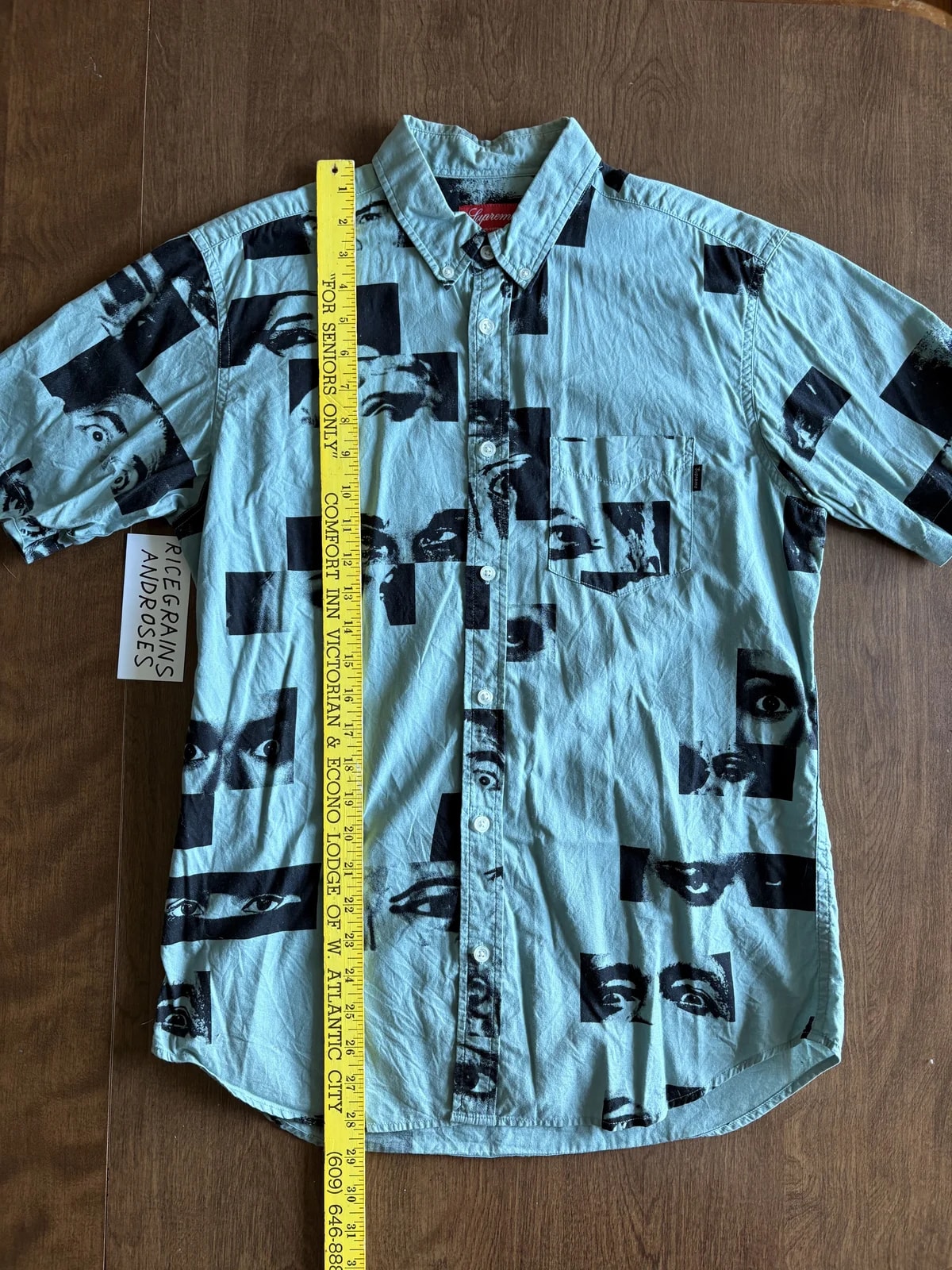 Supreme — Supreme Eyes Button Up — streetwear — resale