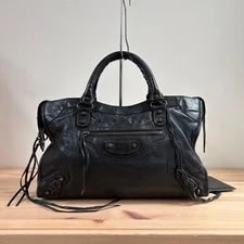 Balenciaga the City 2way Auth 115748 2