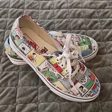 Vans Authentic X Peanuts Low Top Lace-Up Comic Print 721356 3