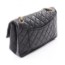 Chanel 2.55 Matelasse W Flap Chain GHW 2