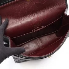 Chanel 2.55 Matelasse W Flap Chain GHW 3
