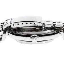 Tudor Prince Date 76214 36mm SS Silver #C5417 2