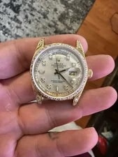 Rolex — 18038 President 36mm Rolex Day Date Natural Diamonds — Watch — resale