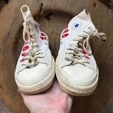 Converse Chuck Taylor Comme des Garcons Play High Top -Heart US 7 / 9 4