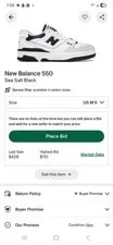 Size 9 - New Balance 550 Sea Salt 4