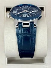 2013 Ulysse Nardin Executive Dual Time 43mm 243-00 Stainless Steel Blue Dial 4