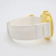 Swatch Omega Swatch Mission To the Sun Quartz Yellow Dial Strap SO33 4