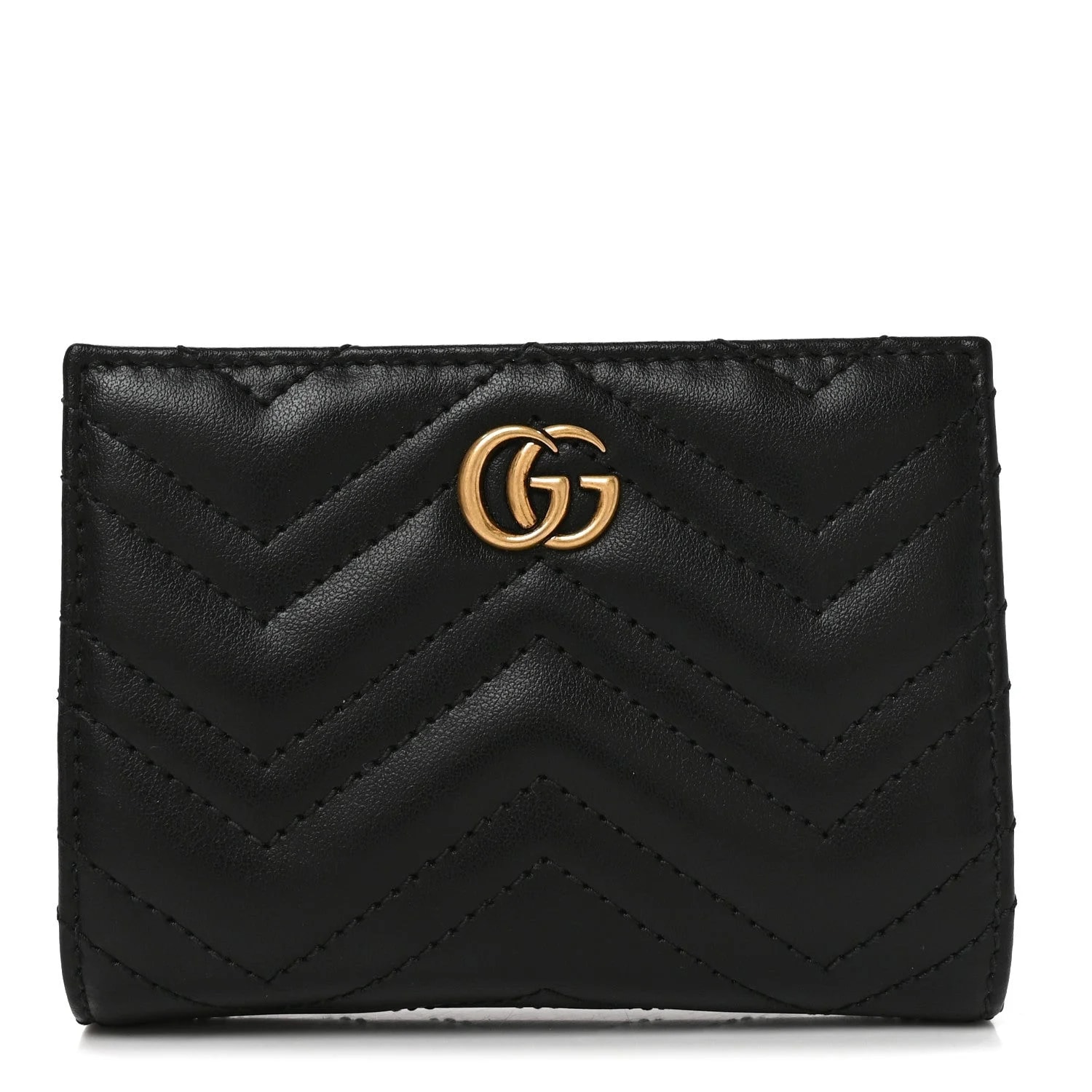 Gucci — Matelasse GG Marmont Card Holder — Accessory — resale