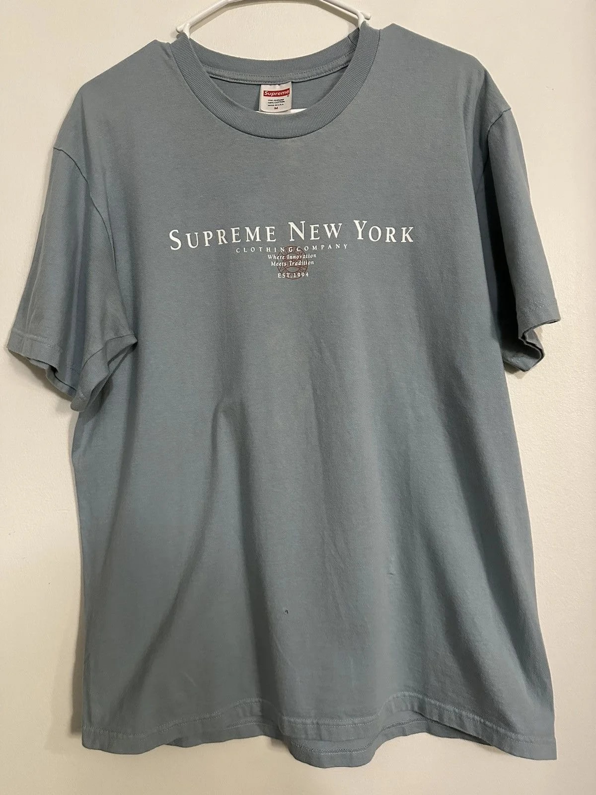 Supreme — Supreme Tradition Tee — streetwear — resale