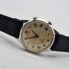 Jaeger-lecoultre Alarm Silver Dial Manual Wind Man's / E091 3