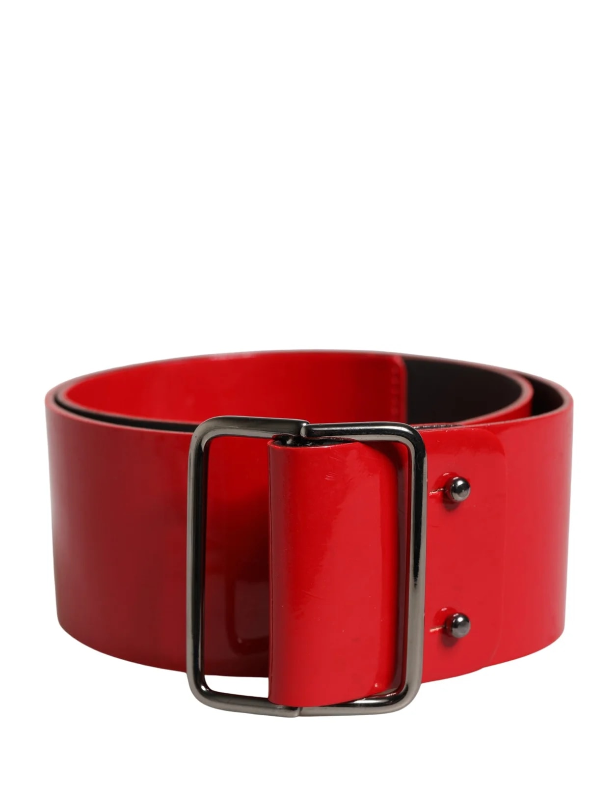 Costume National — Costume National Wide Waist Metal Buckle Belt — Accessory — resale