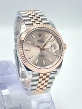 Rolex Datejust 126331 Bi-Metal Everose 41mm Wimbledon Fluted Oyster 2020 Papers 2