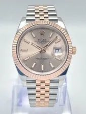 Rolex Datejust 126331 Bi-Metal Everose 41mm Wimbledon Fluted Oyster 2020 Papers 4