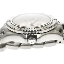 TAG Heuer Link WT1212 36mm SS Quartz Silver Dial Date #C787 3