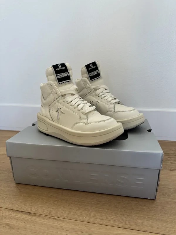 Converse — Rick Owens Drkshdw X Converse Turbowpn Platform — Sneaker — resale