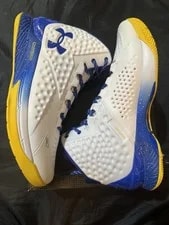 Under Armour Curry 1 Retro Dub Nation Basketball Shoes Size 14 3024397-101 3