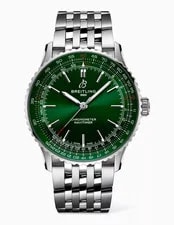 Breitling — Breitling Navitimer Green Dial Automatic Ref. A17329371L1A1 — Watch — resale