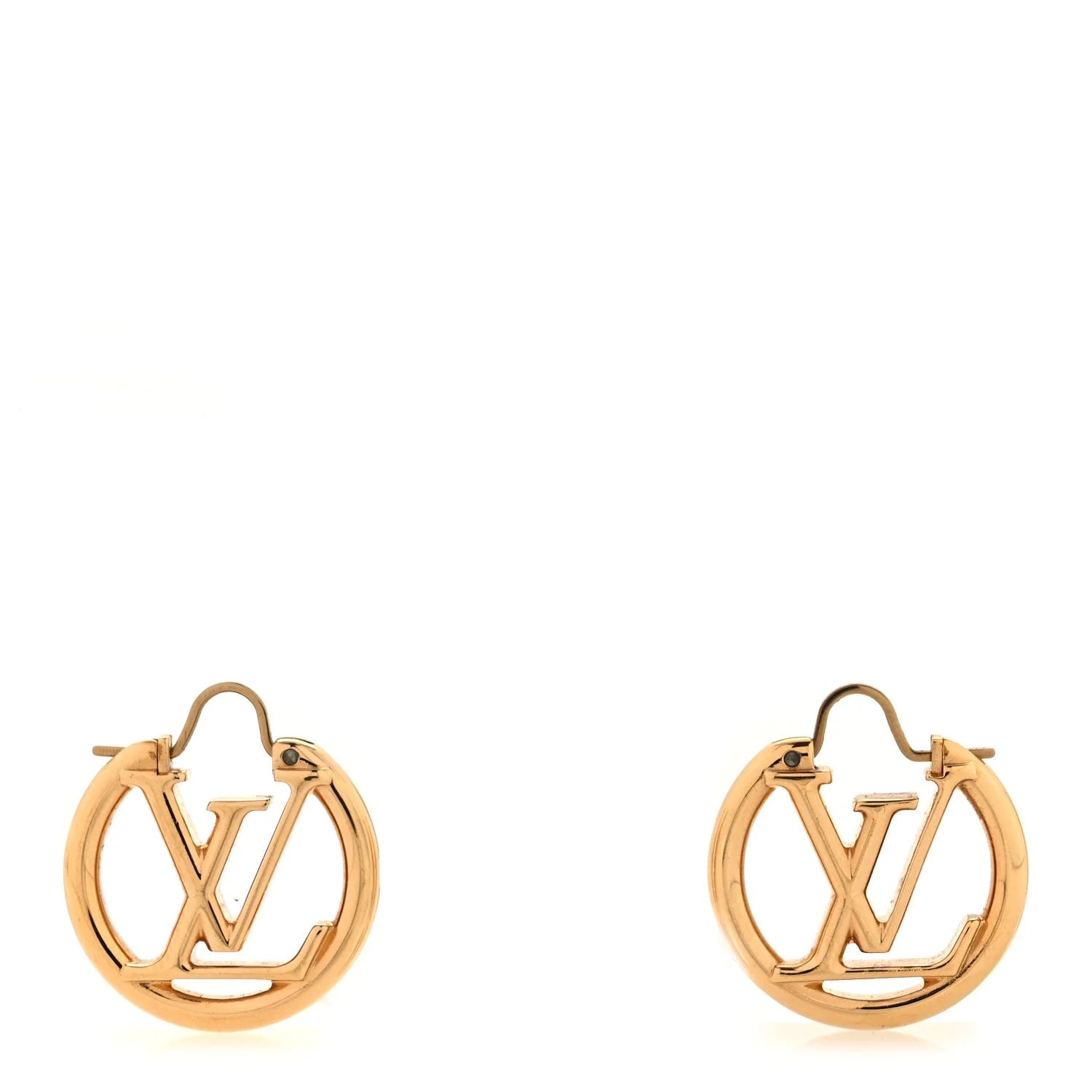 Louis Vuitton — Metal Small Louise Hoop — Jewelry — resale