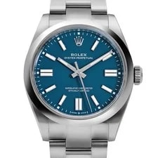 Rolex Oyster Perpetual 41 134300 Stainless Steel Dial Blue Dial (2025) 4