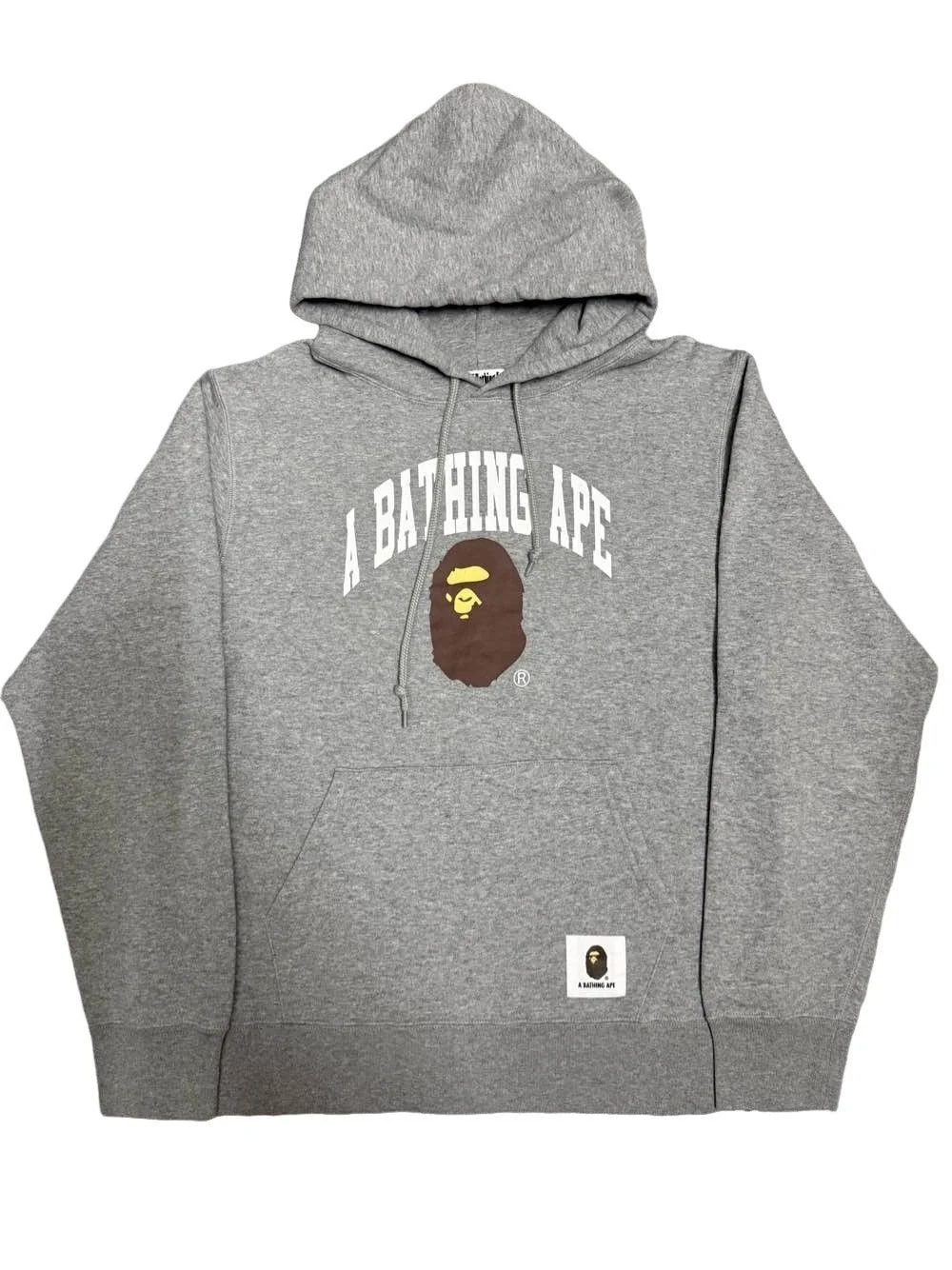 A Bathing Ape — A Bathing APE Head Logo Hoodie — streetwear — resale