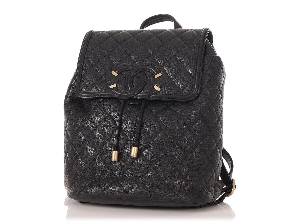 Chanel CC Filigree Backpack 2