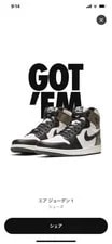 Air Jordan — 11.0US Air Jordan 1 High OG — Sneaker — resale