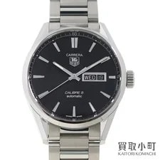 Carrera — TAGHeuer Carrera Caliber 5 Day-Date 41mm Automatic Black SS WAR201A — Watch — resale
