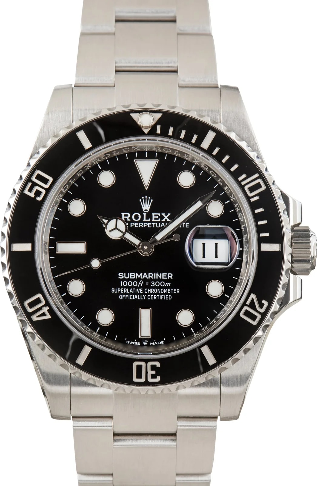 Steel Rolex Submariner 126610LN Black Dial 2