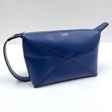 Loewe — Loewe Puzzle Fold Wash Second Shiny C510WBPX01 From JA — Handbag — resale