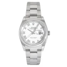 Rolex — Rolex Datejust 126200 Automatic Winding 36mm White Rome Stainless — Watch — resale