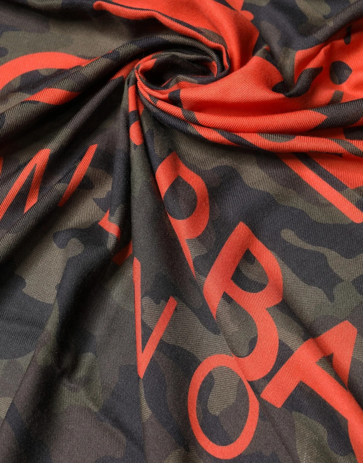 Dolce & Gabbana Camouflage Logo 138cm X 137cm Scarf 4