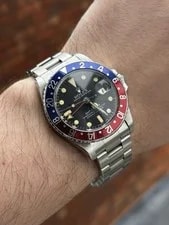 Rolex — Rolex GMT Master 1675 Pepsi 40mm MK5 Matte Dial Boxed — Watch — resale