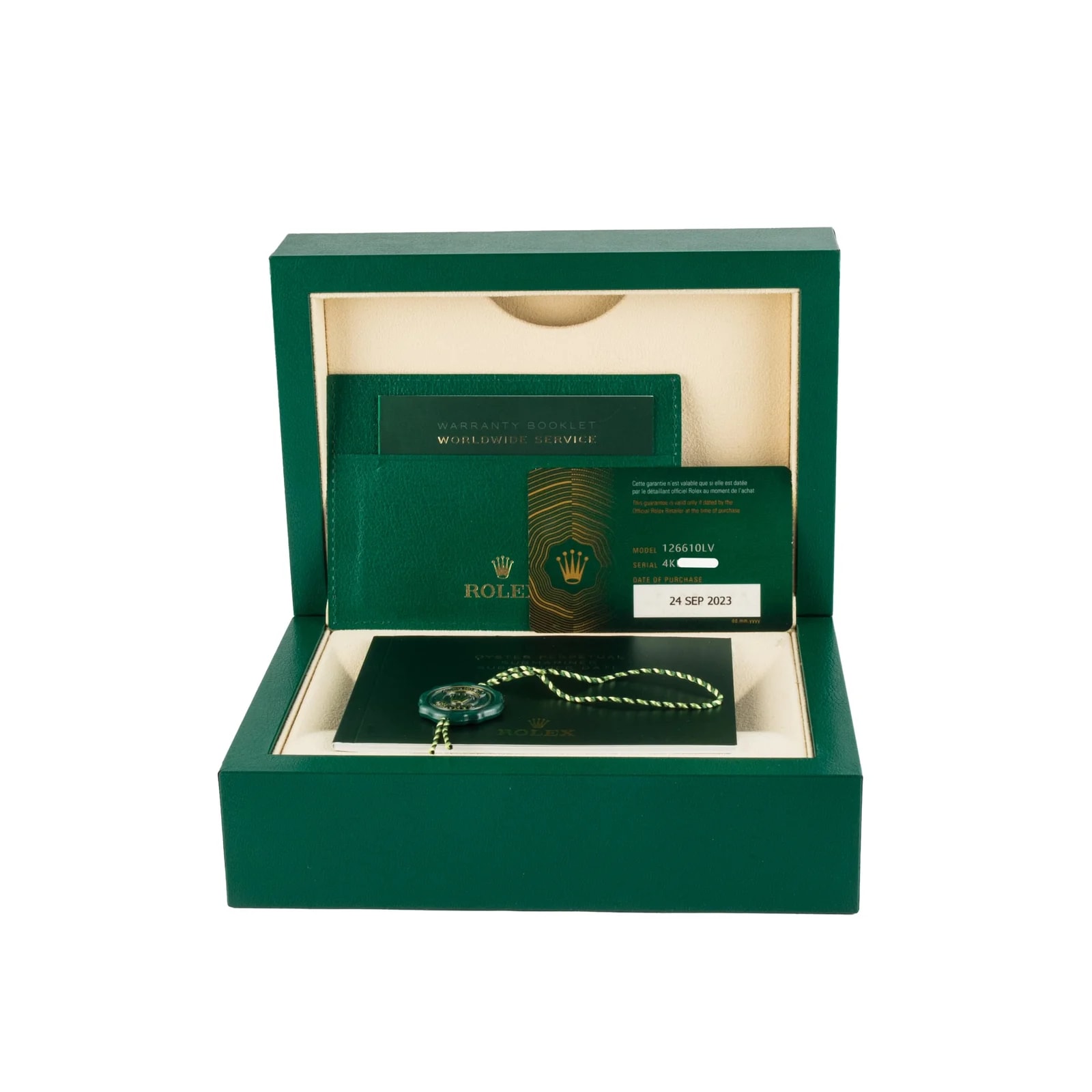 Rolex Submariner Date Black Dial Ref 126610LV Green Bezel 4